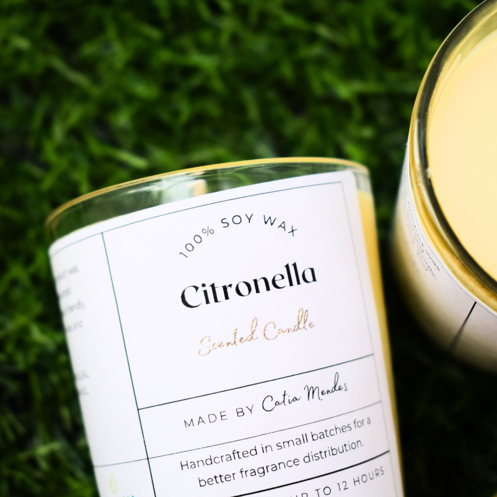 Citronella 80ml Soy Wax Candle