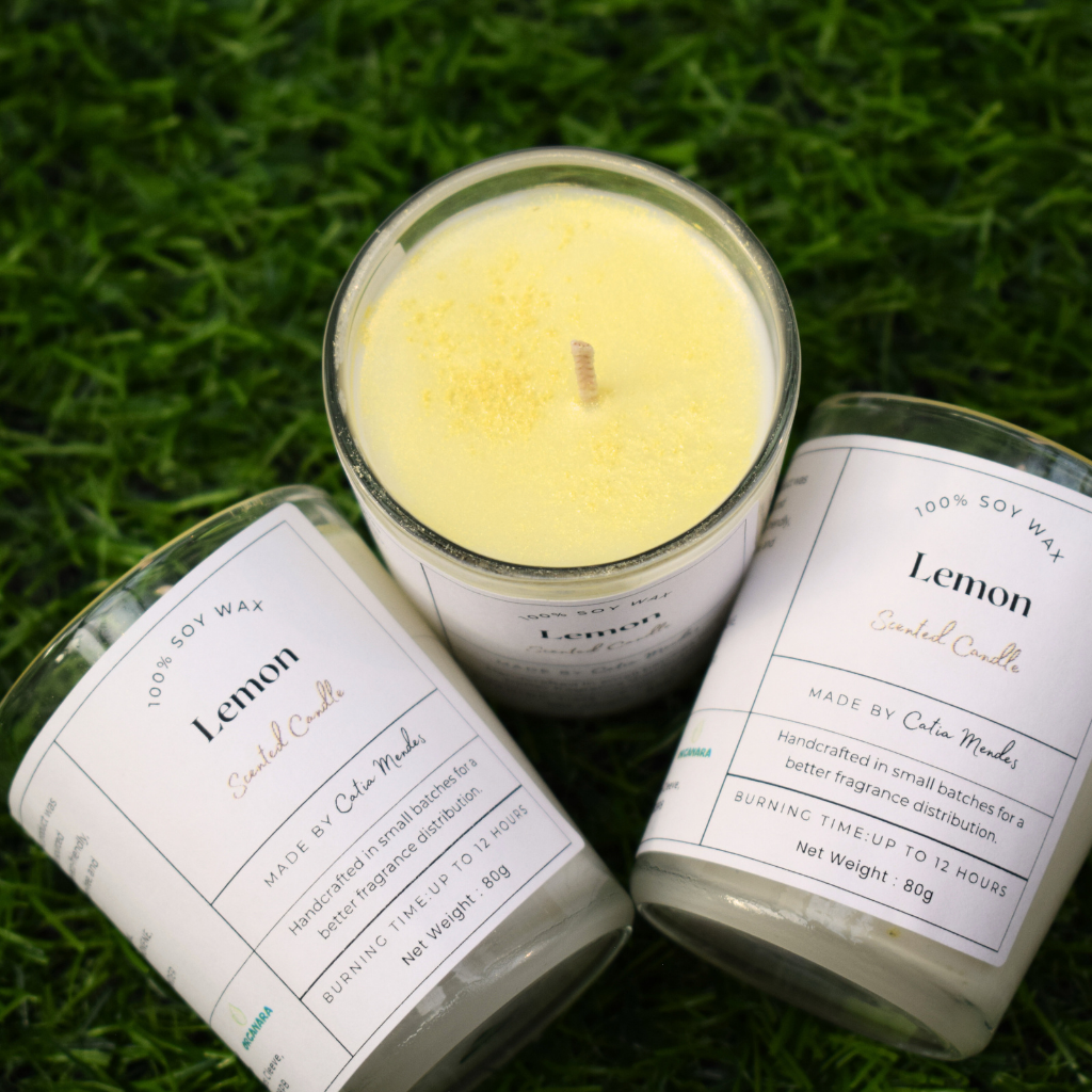 Lemon 80ml Soy Wax Candle