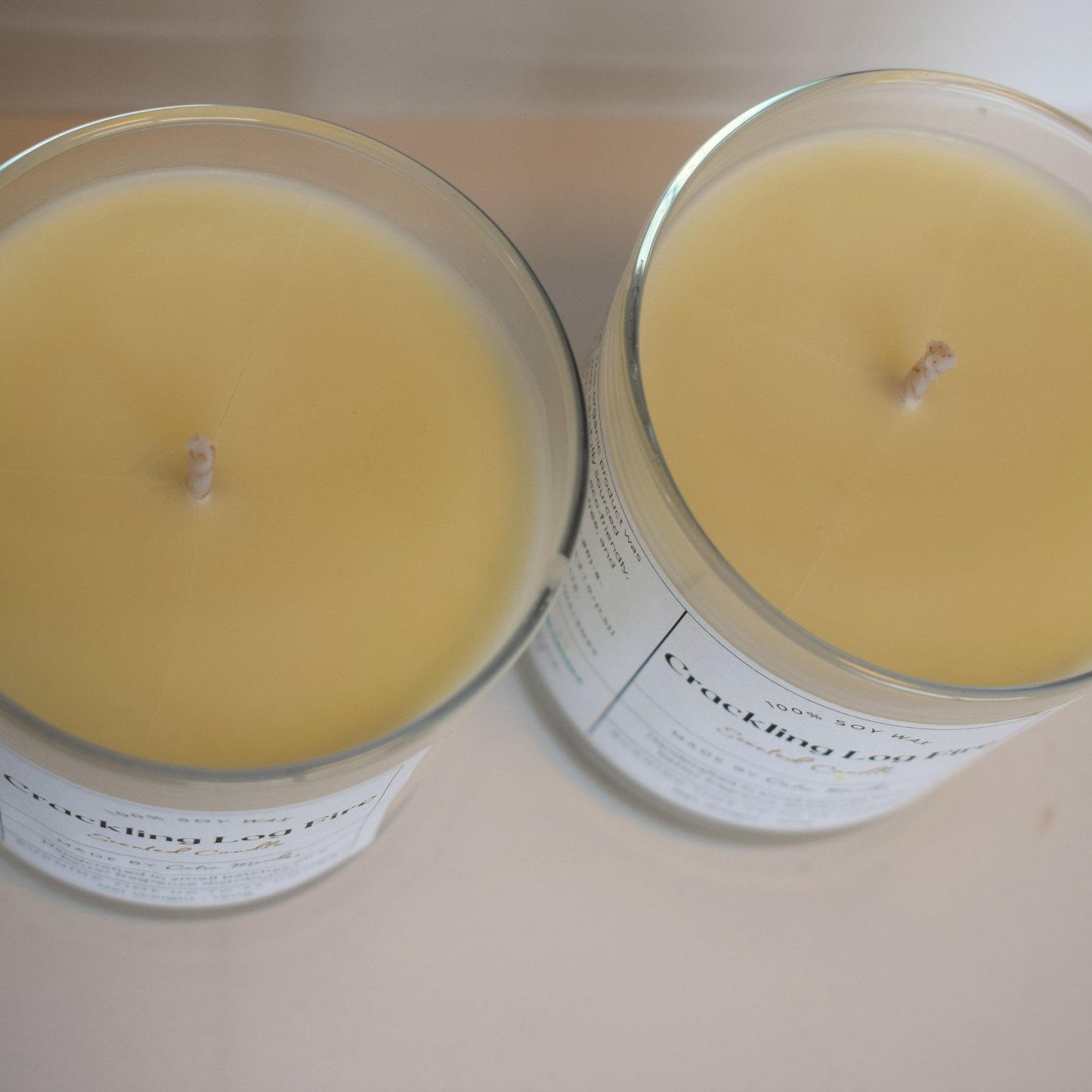 Crackling Log Fire 150ml Soy Wax Candle