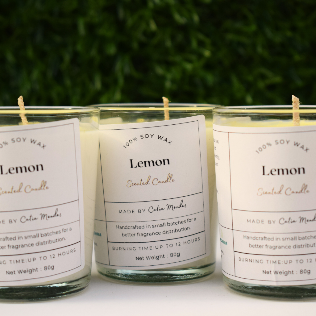 Lemon 80ml Soy Wax Candle