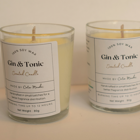 Gin And Tonic 80ml Soy Wax Candle