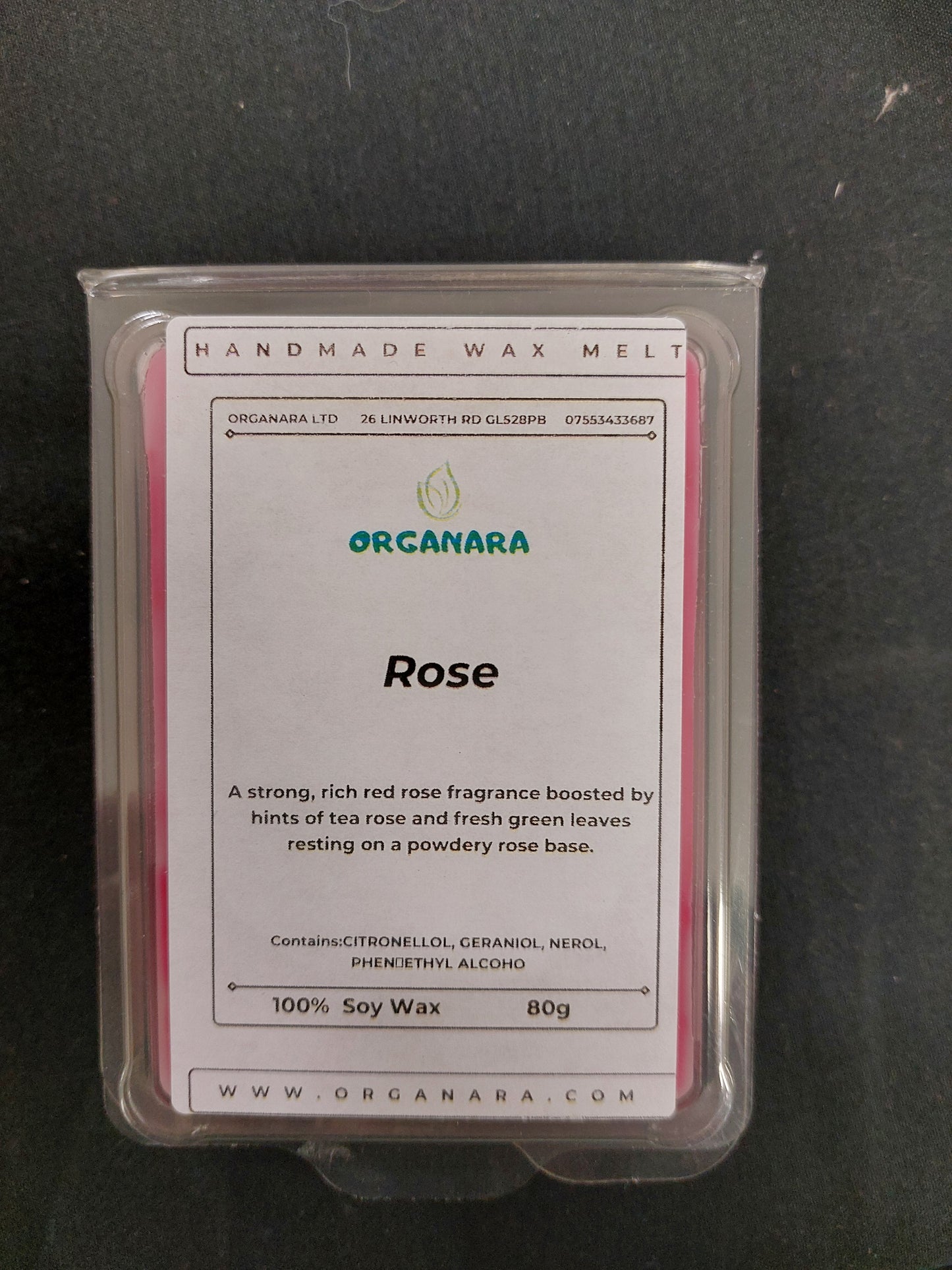 Rose Soy Wax Melt