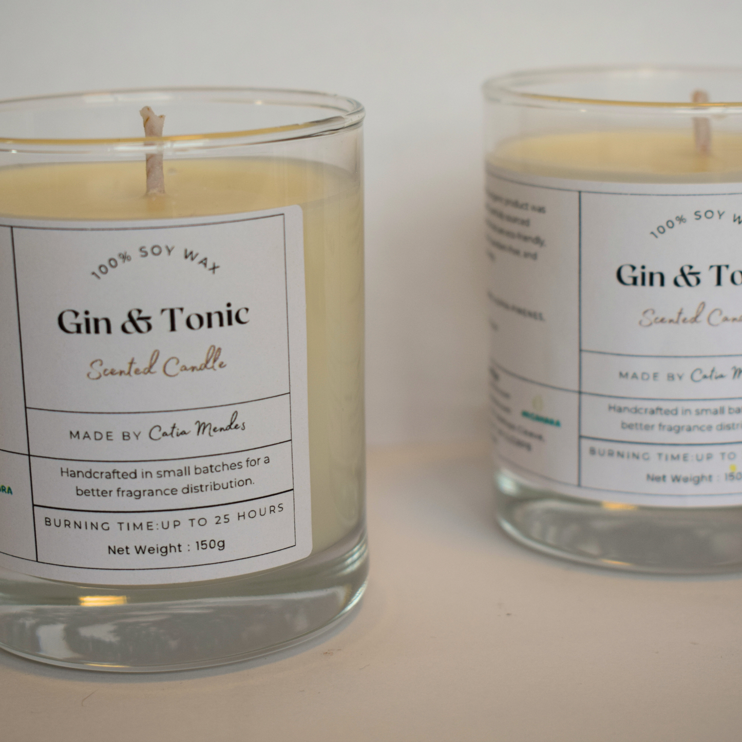 Gin And Tonic 150ml Soy Wax Candles