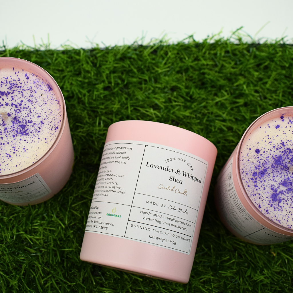 Lavender & Whipped Shea 150ml Soy Wax Candle