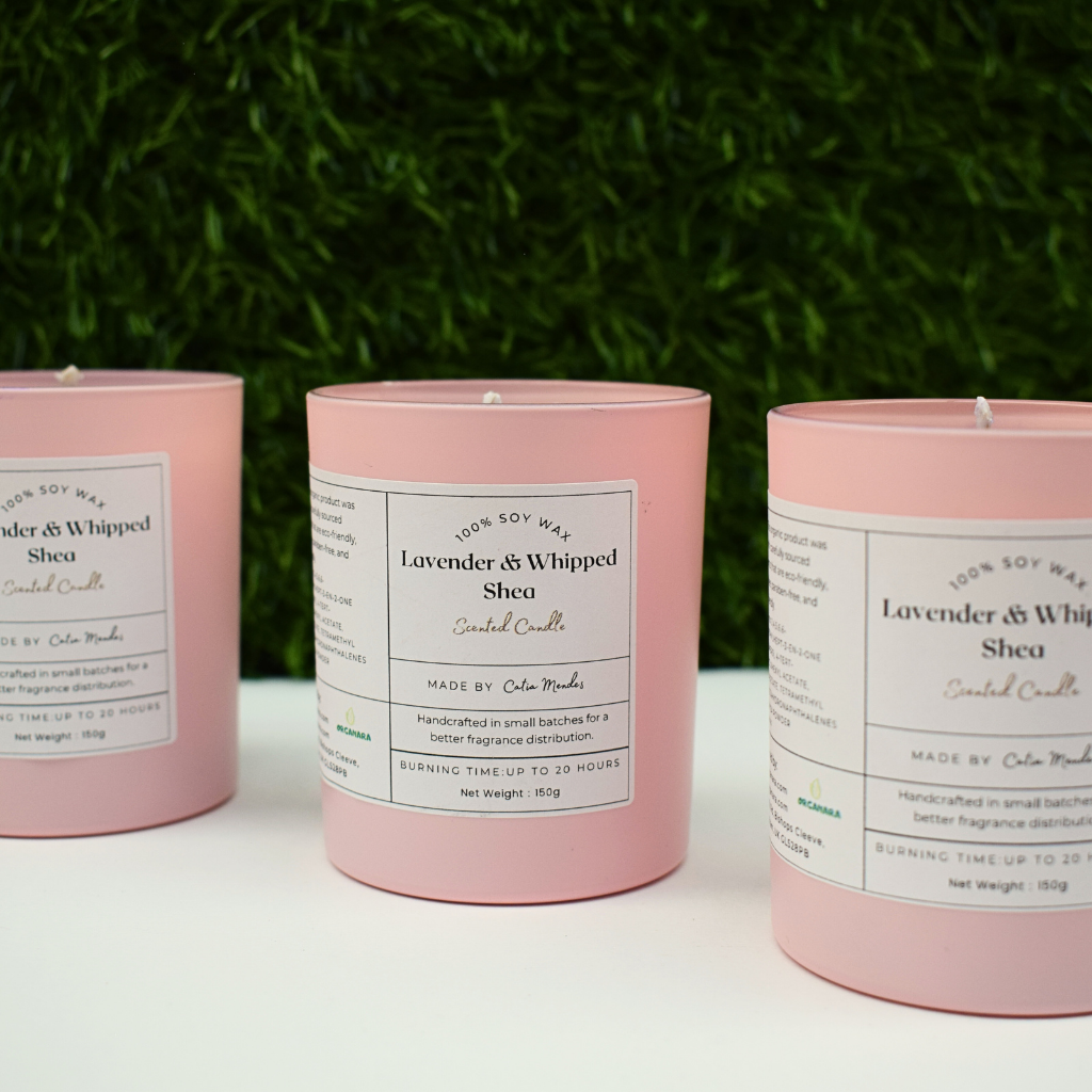 Lavender & Whipped Shea 150ml Soy Wax Candle