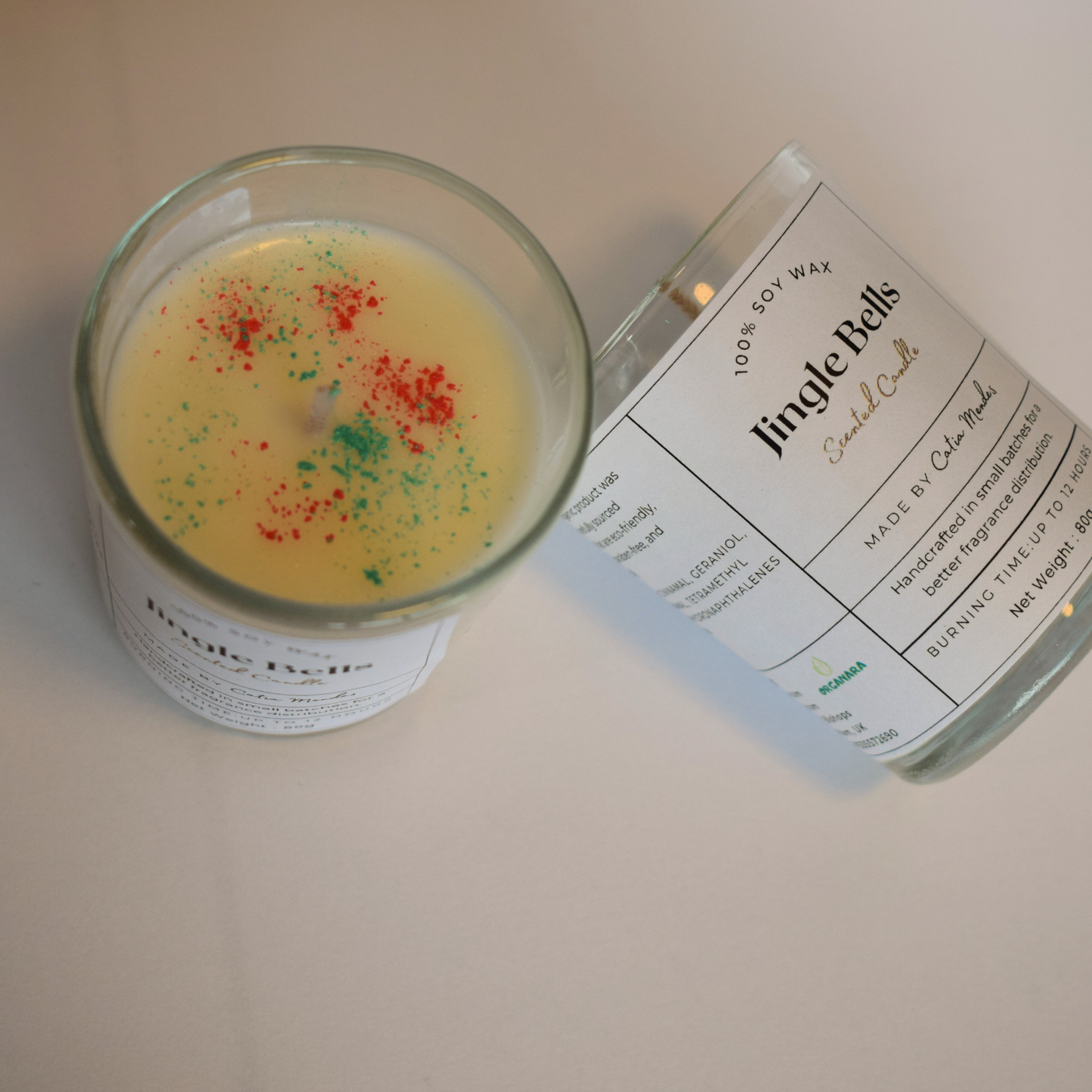 Jingle Bell 80ml Soy Wax Candle