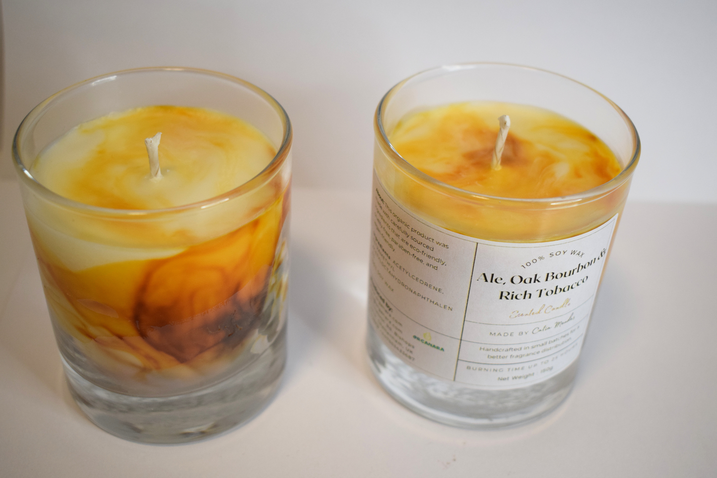 Ale Oak Bourbon & Rich Tobacco Soy Wax Candle 150ml