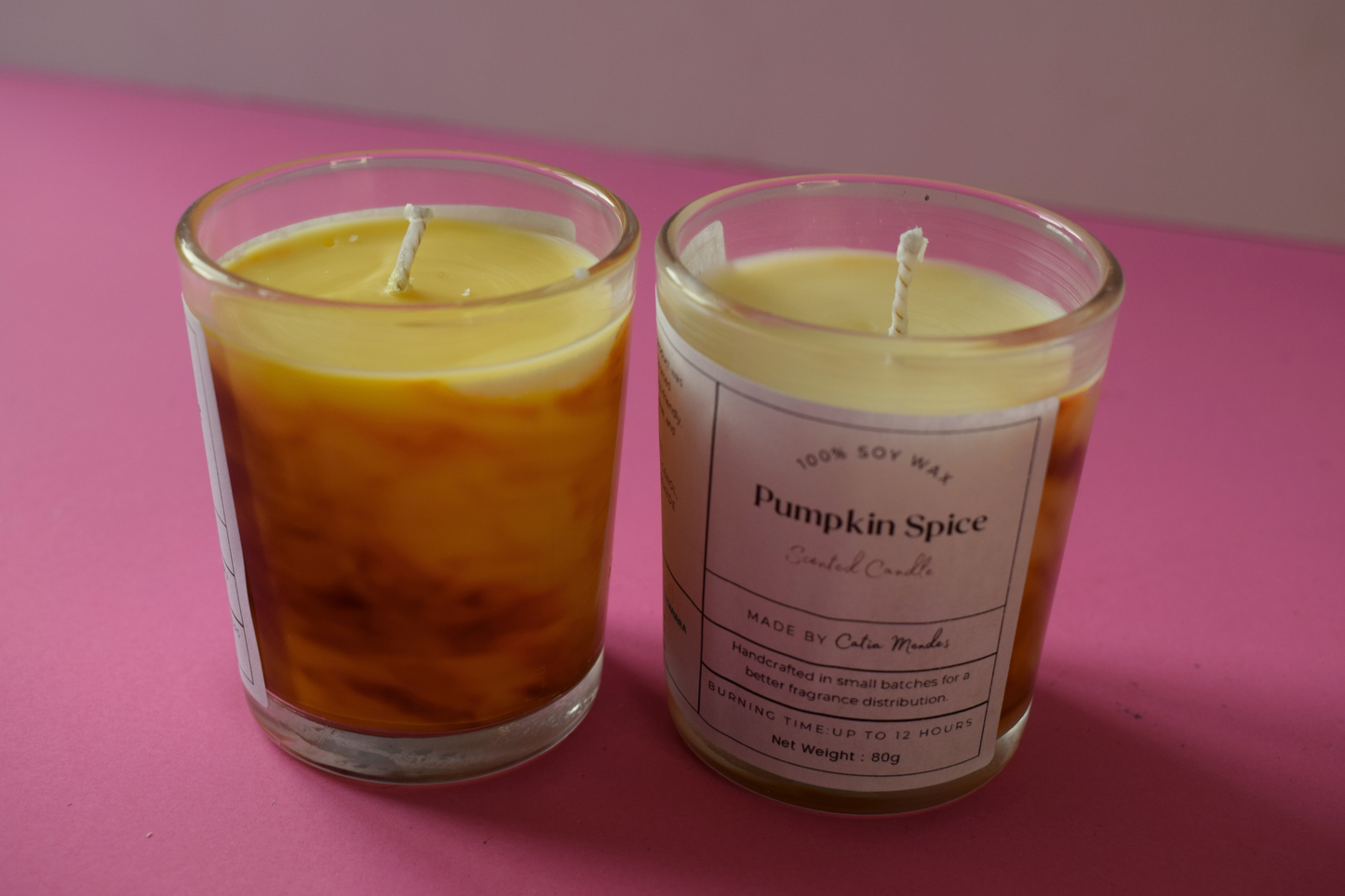 Pumpkin Spice Soy Wax Candle 80ml