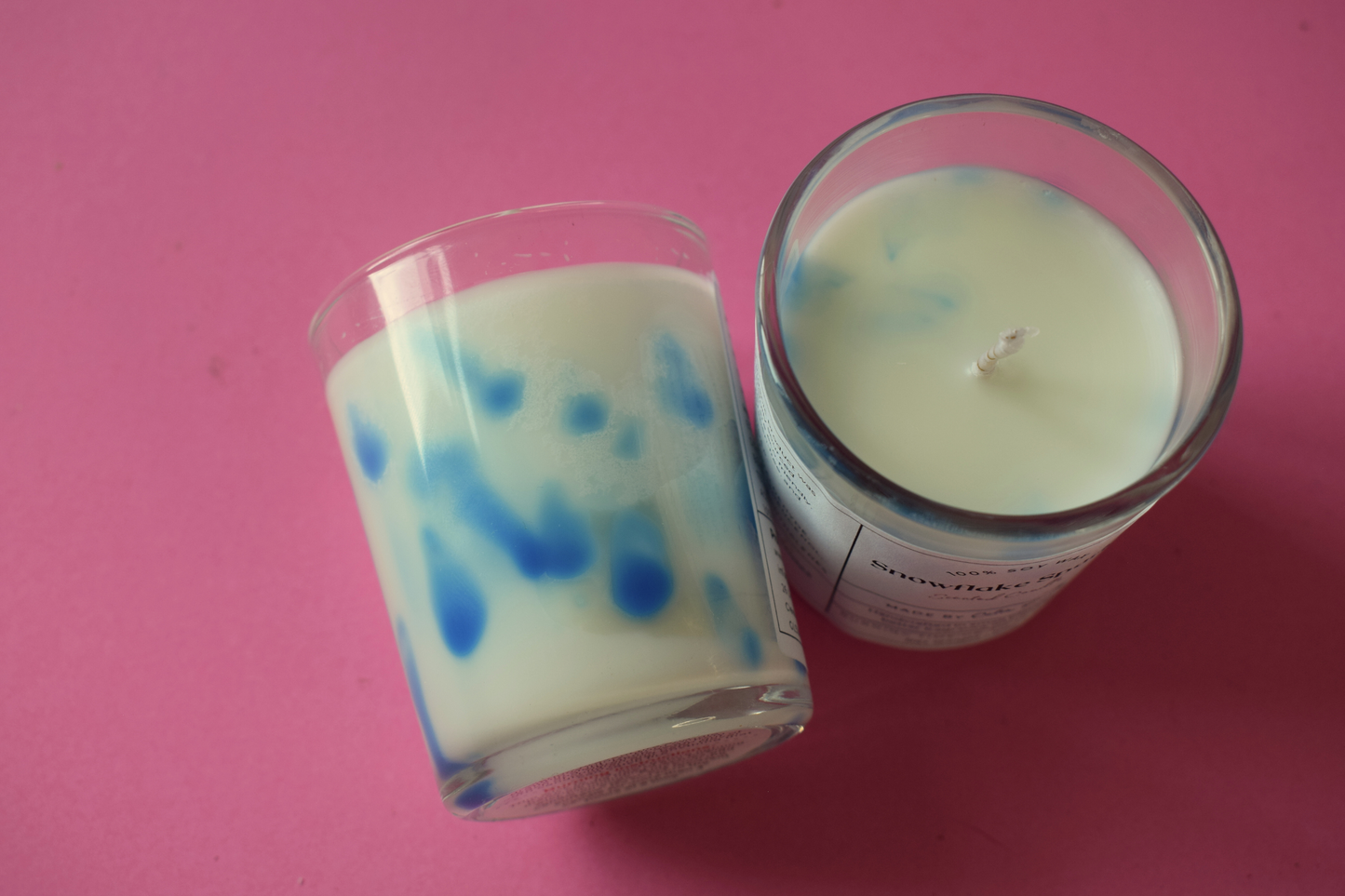 Snowflake Sparkle Soy Wax Candle 80ml